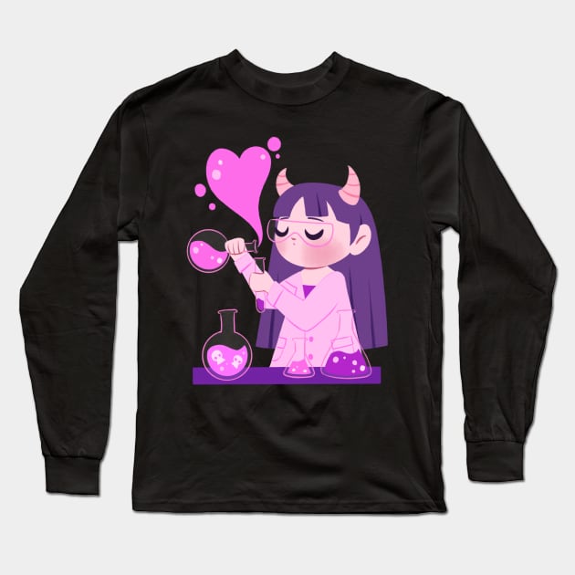 Love Potion Long Sleeve T-Shirt by Lobomaravilha